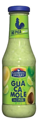 Clemente Jacques salsa de guacamole con limón de 335g