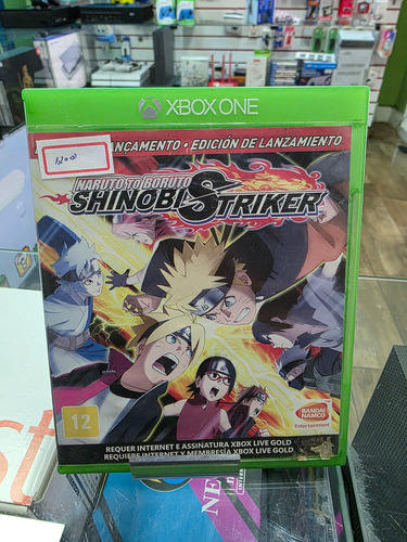 Naruto To Boruto Shinobi Striker Xbox One Mídia Física (Usado)