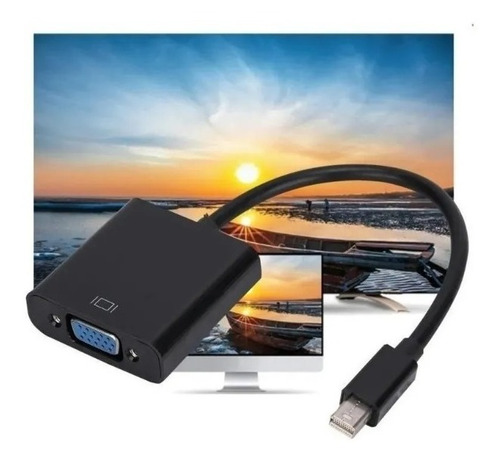 Adaptador Conversor Mini Displayport A Vga / Mini Dp A Vga