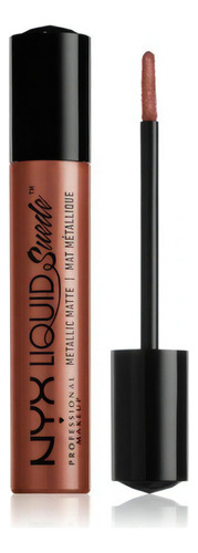 Nyx Liquid Suede Metallic Matte Cor Mauve Mist