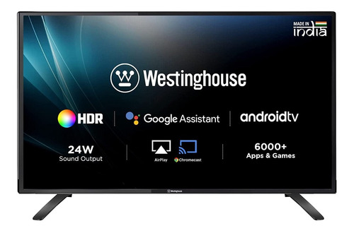 Imagen 1 de 2 de Smart Tv 32 Pulgadas Led Westinghouse Android Wifi Bluetooth
