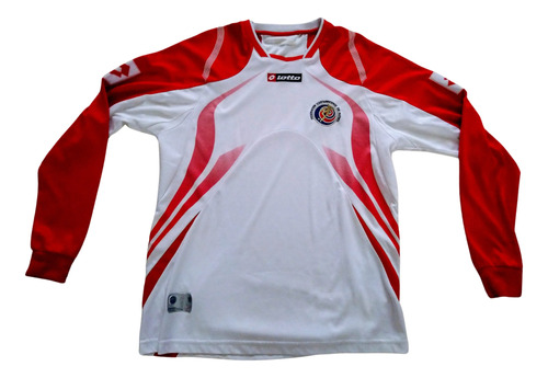 Camiseta Seleccion De Costa Rica Lotto Manga Larga