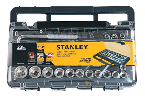 Stanley Juego Tubos 23 Piezas Excel. Calidad Enc. 1/2  Milim