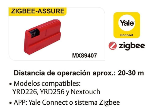 Módulo Zigbee Assure Yale Mx89407 Para Cerraduras