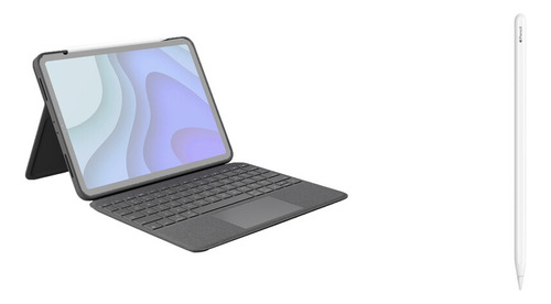 Teclado Logitech Folio Touch iPad Pro 11, Air 4,5 + Pencil 2