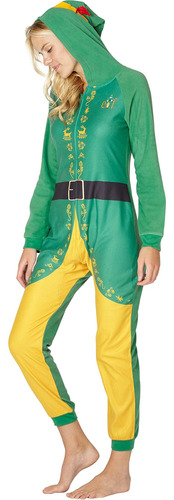 Intimo Elf The Movie Conjunto De Pijama De Una Pieza Para Mu