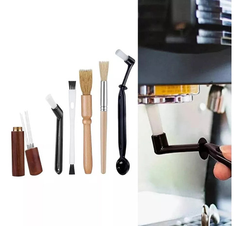 Wyq Cepillo De Limpieza Para Máquina Molinillo De Café, 6