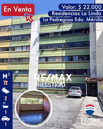 Mérida, Apartamento En Venta En Sector La Pedregosa Residencias La Linda