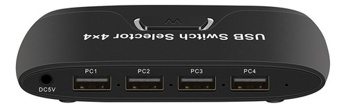 Selector De Interruptor Hkvm Para 4 Computadoras Que