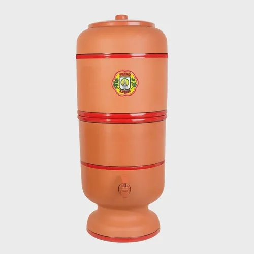 Filtro De Barro Para Água São Pedro 6 Litros Com 1 Vela