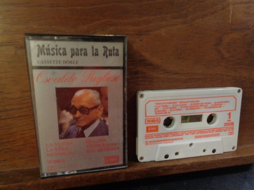 Osvaldo Pugliese  Música Para La Ruta Cassette Doble Tango