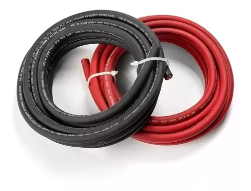 Cable Batería 1x25 Mm X25 Mts (rojo O Negro) Arranque