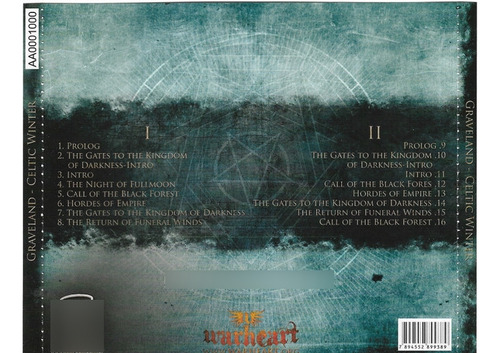 Graveland Celtic Winter Cd Digipack