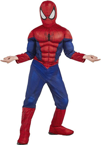 Disfraz De Spiderman Con Relleno De Músculos En El Pecho, De