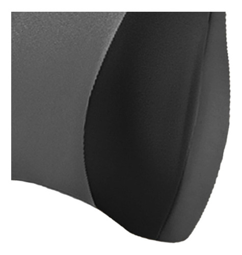 S Espuma Viscoelástica, Almohada De Apoyo Lumbar Gris