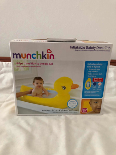 Bañera Inflable Para Bebés Marca Munchkin