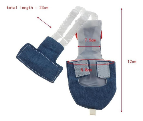 2x Washable Reusable Parrot Diapers Size S