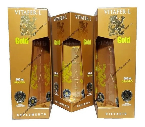 Vitafer Gold X2 Unidad L A $47 - L A $17 - L a $50