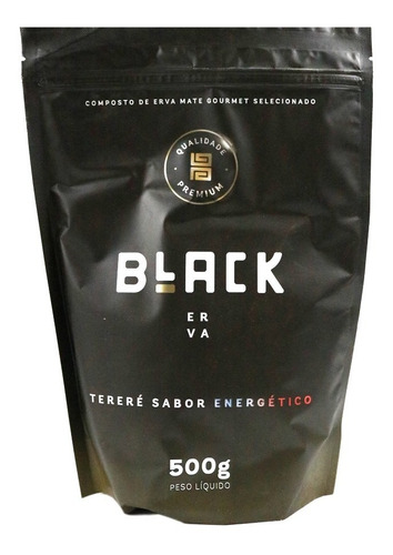 Erva Mate Tereré Black Sabores 500g Premium Erva Tereré