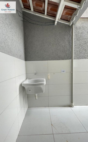 Imagem 10 de 11 de Casa A Venda No Bairro Vila Mirim Em Praia Grande - Sp. - P0495-1