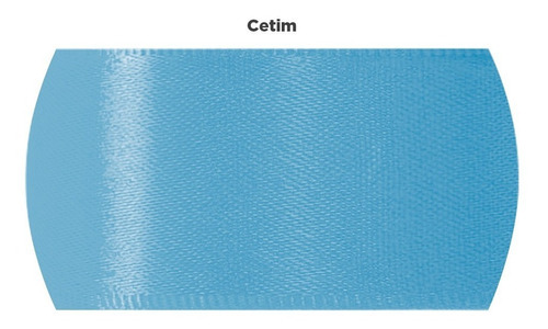 Fita Cetim 22mm 10 Metros Azul Ref 212 Progresso Cor Azul-claro