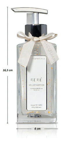 Álcool Em Gel Bebê 250ml Bebê