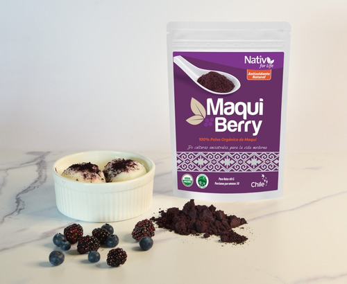 Maqui Organico Sabor Propio De La Fruta