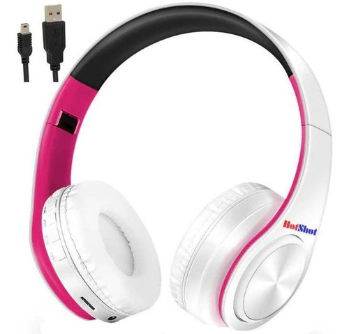 Manos Libres De Buena Eficiencia, Mxund-004, Rosa, Cable 1 Color Rosa