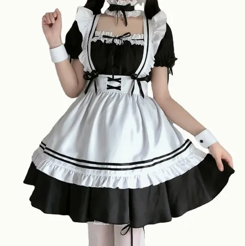 Mesera Japonesa. Au1.epw Disfraz Cosplay De Maid MercadoLibre