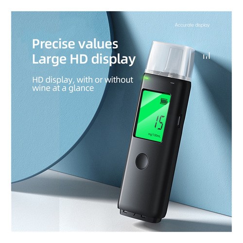 Profesional De Respuesta Rápida De Prueba De Alcohol Lcd