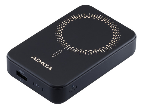 Power Bank Magnético Adata R100 5v/6500mah 9v/3300mah Usb-c Color Negro