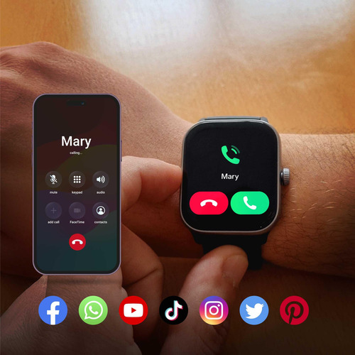 Monitor De Frecuencia Cardíaca Smartwatch Spade & Co Health