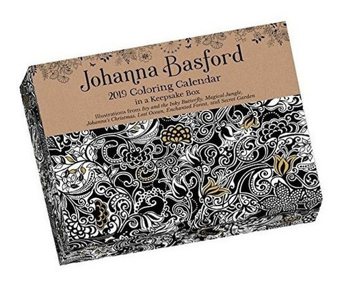 Johanna Basford 2019 Para Colorear Daytoday Calendar