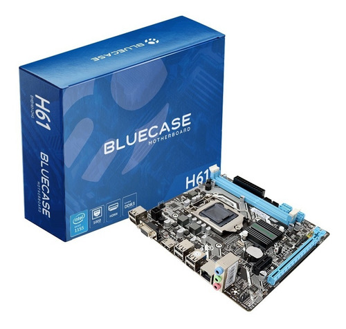 Placa Mãe 1155 H61 Ddr3 Hdmi Lga1155- I3-i5-i7 - 2° E 3° 