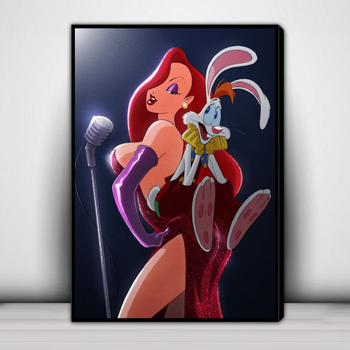 Cuadro Decorativo Jessica Rabbit F237