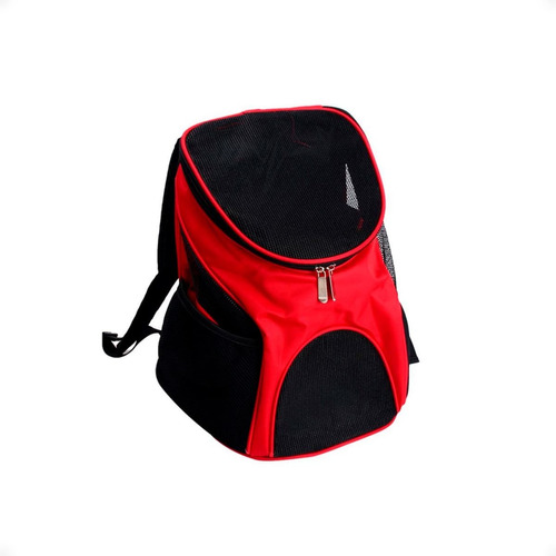 Mochila Bolsa Transportadora Malla Mascotas Perro Gato -tcs