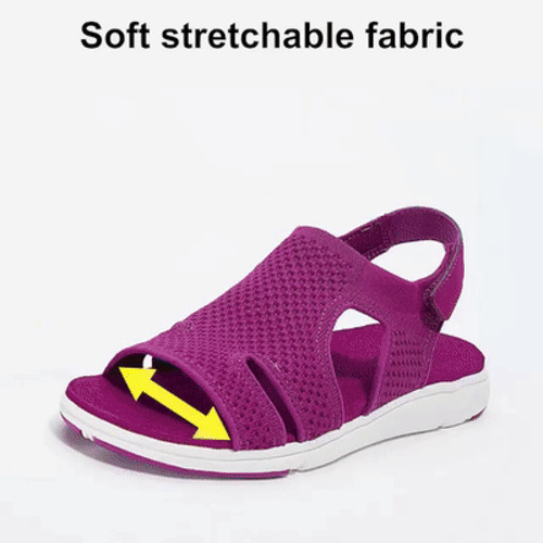 Sandalias Casuales Elásticas Y Transpirables