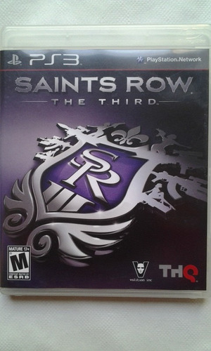 Ps3 Saints Row The Third $349 Disco Fisico Used Mikegamesmx