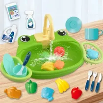 Comprar Fregadero De Juguete Para Jugar A Cocinar 