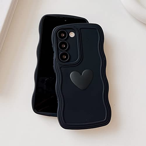 Funda Para Galaxy S23+ Plus 5g (2023) Negro 6.6 PuLG Piel Si