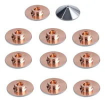Comprar 10 Bicos Duplo 1.0 Corte Laser Fibra Raytools - D32 M14 