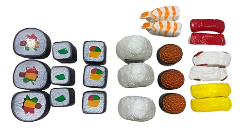 Brinquedo Comidinhas Sushi Hashi Acessórios Japonês