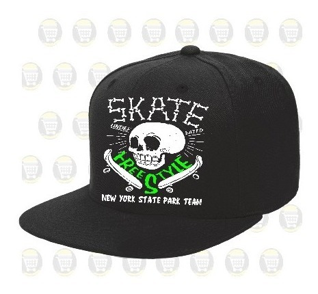 gorras planas skate