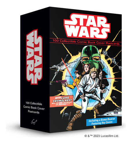 Libro Sw 100 Collectible Comic Bk Postcards - Lucasfilm Ltd