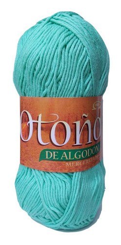 Hilaza Otoño 100% Algodón Madeja De 100g Color Jade claro