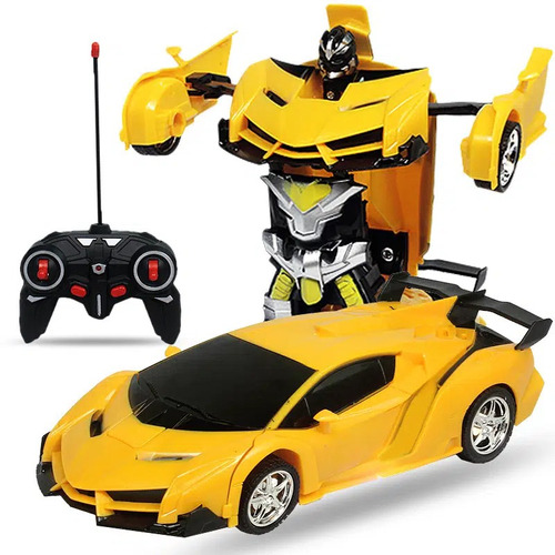 Control Remoto Transform Car Robot Toy Rc Car 360° [u]