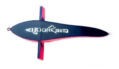 Boone Unrigged Bird Teaser, Azul / Rosa, De 12 Pulgadas.