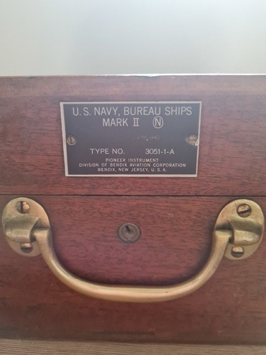 Imagen 2 de 10 de Sextante Navegacion Us Navy B Sh Mark Ii Pionner Armada Usa