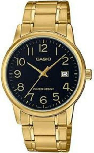 Reloj Mujer Casio Ltp-v002g-1budf Analog Oro Tone Easy Reade