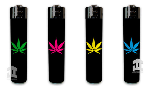 Encendedores Canna Hoja 24 Und- Distribuidor Oficial Atomic